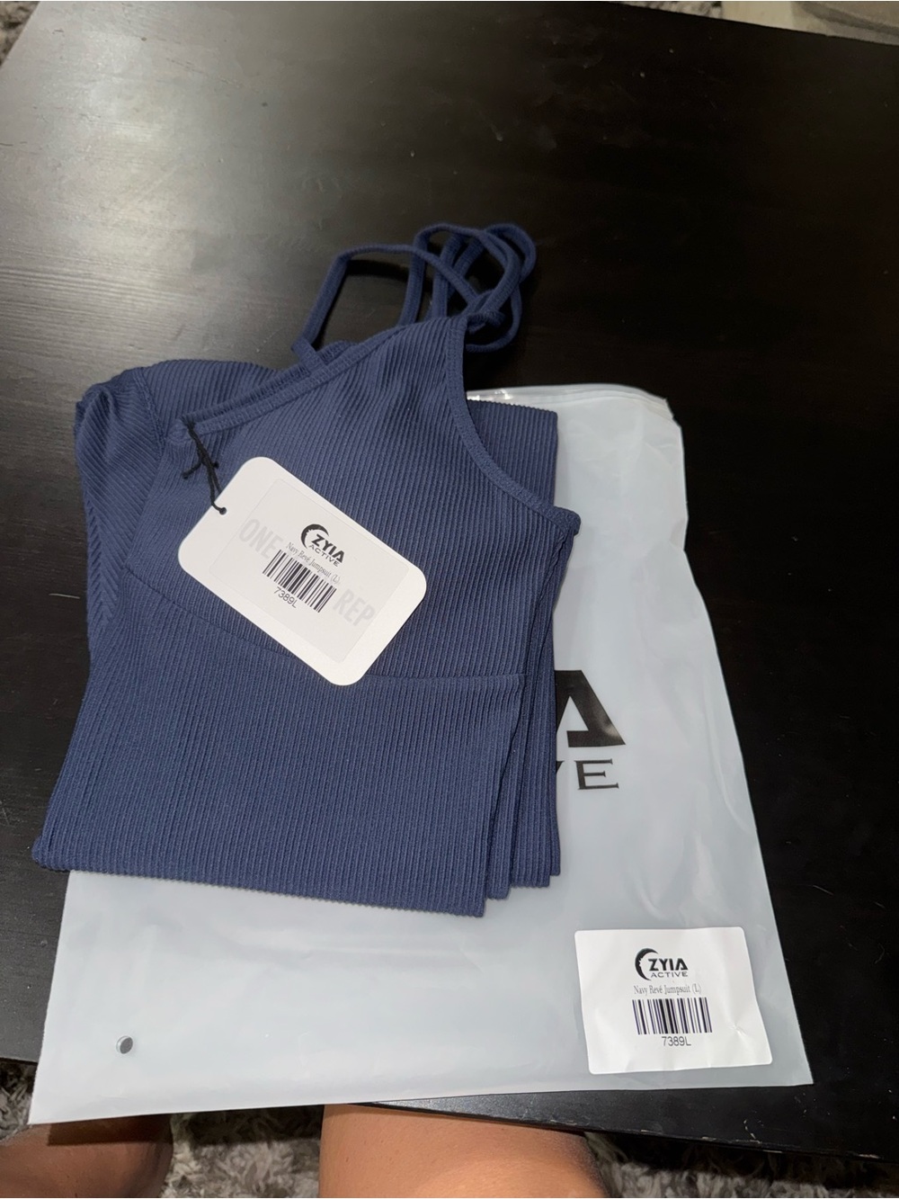 ZYIA Navy Reve Jumpsuit